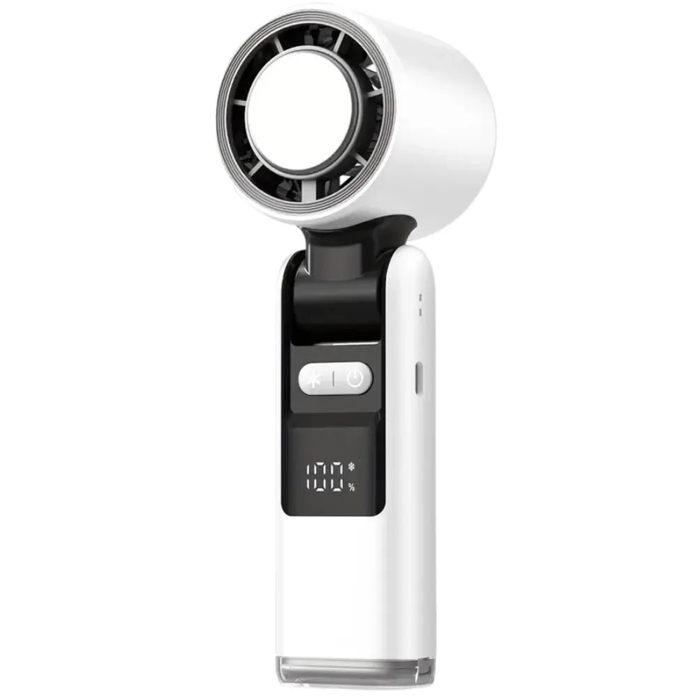 【最新型】楽冷ファン™|冷却プレート搭載|瞬間冷却・USB-C充電式・100段階風量調整