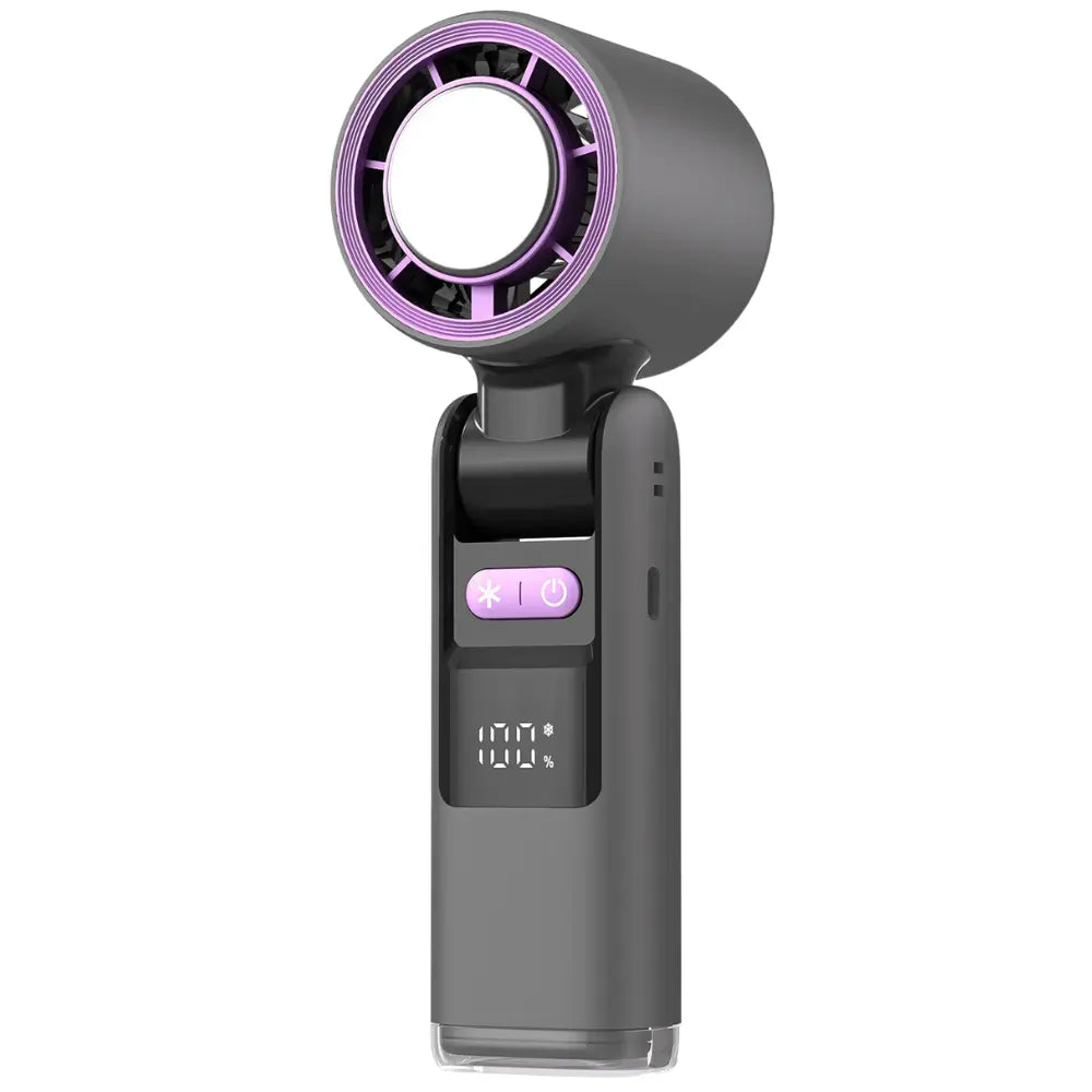 【最新型】楽冷ファン™｜冷却プレート搭載｜瞬間冷却・USB-C充電式・100段階風量調整