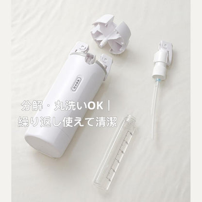 QUADFLOW™ 4in1 トラベル液体収納ボトル