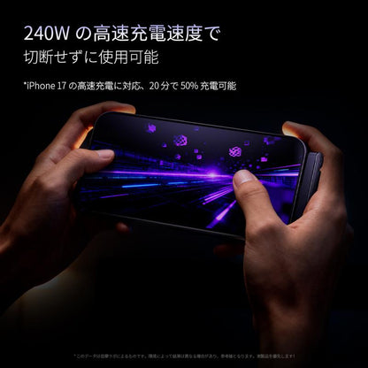 ChargeStand Pro™ ケーブル＋折りたたみスタンド 2 in 1